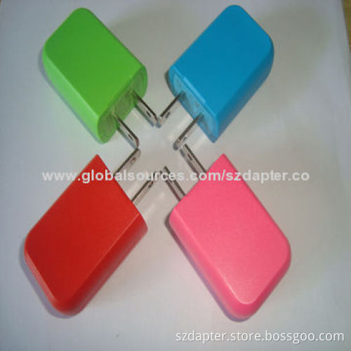 5V/1A Mobile Phone Charger with UL/FCC/RoHS Certifications